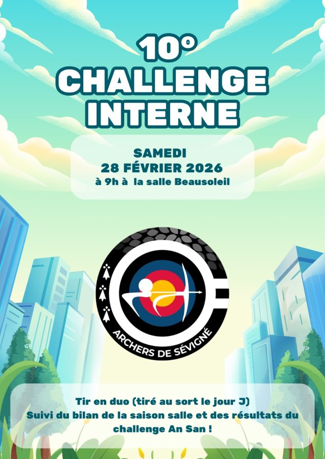 10° Challenge interne des Archers de Sévigné