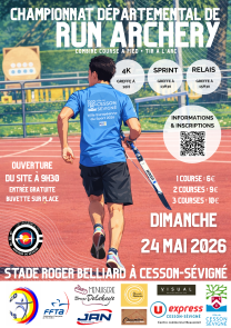 Championnat Départmental 35 Run Archery 2026